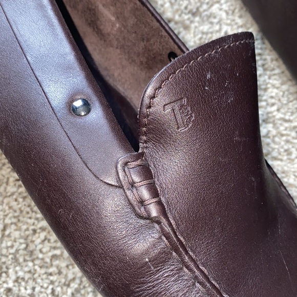 TOD's Leather Driving Loafers 11 - Picture 5 of 8
